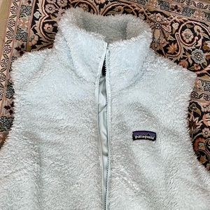 NWOT Patagonia Los Gatos Fleece Vest in Ice Blue size S